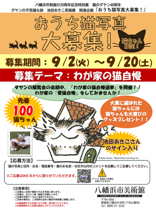 わが家の猫自慢_八幡浜市美術館