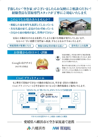 チラシ裏