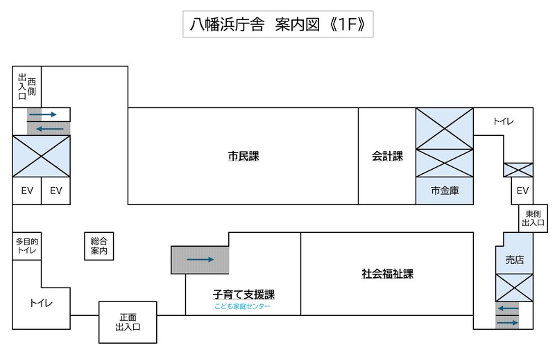 八幡浜庁舎1F